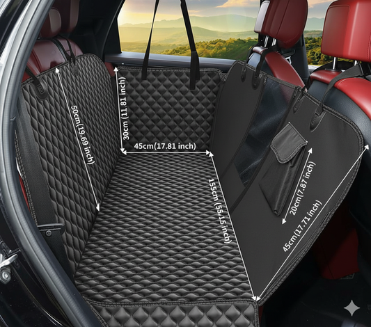 Funda Asiento Coche Perro Antideslizante y Resistente