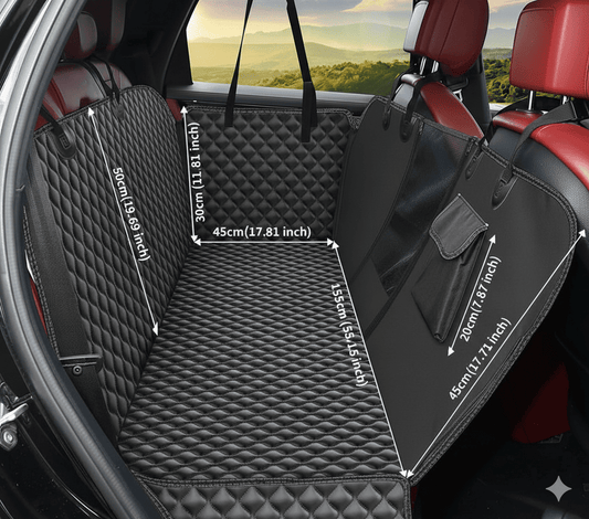 Funda Asiento Coche Perro Antideslizante y Resistente