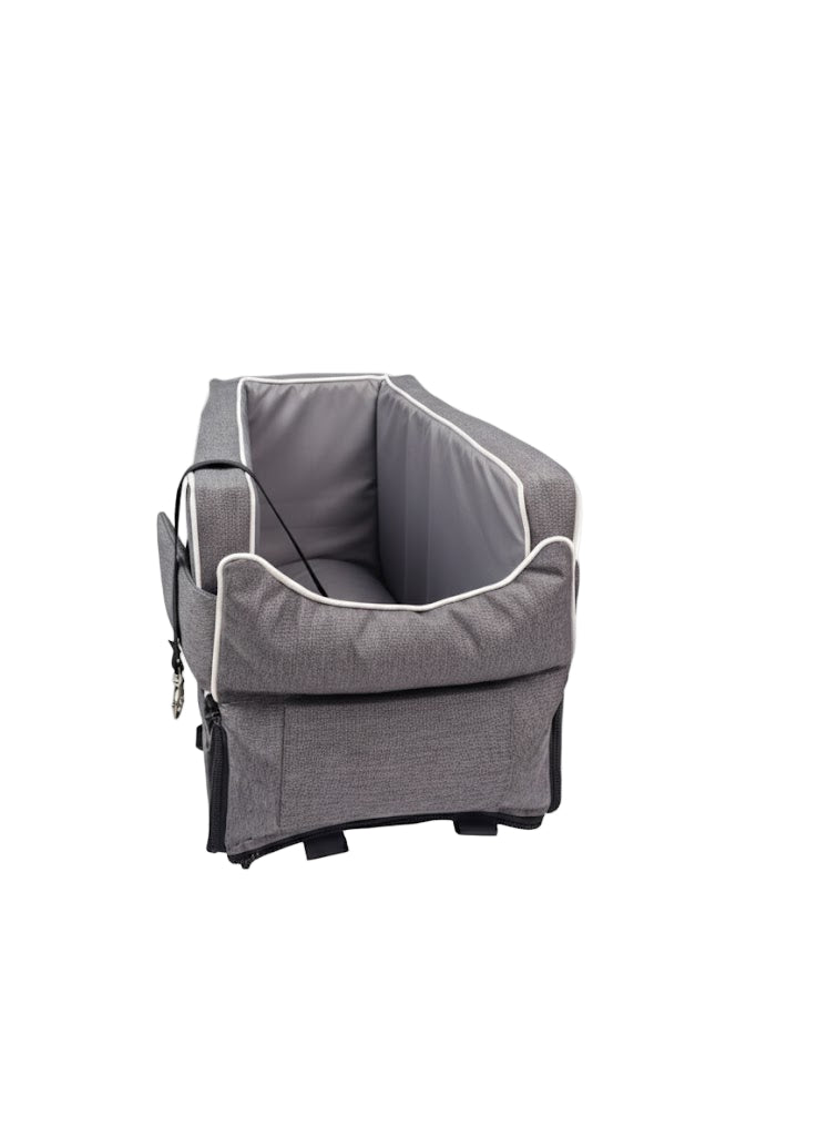 Cama de Viaje para Perro P-M - Asiento Coche Cómodo, Seguro y Lavable